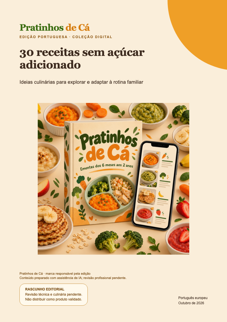 Capa de 30 receitas sem açúcar adicionado